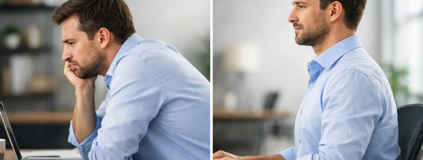 How Do I Force Myself to Sit Up Straight?